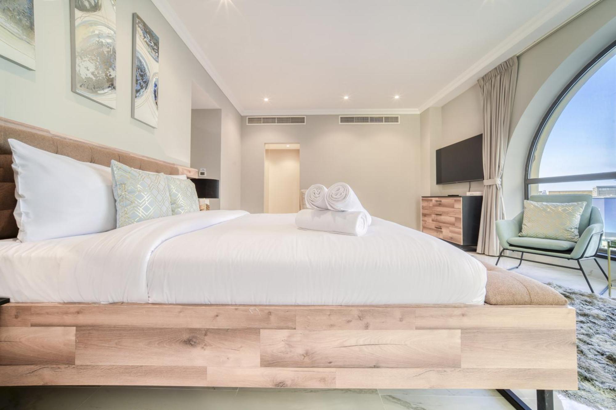 New! Sea View Luxurious 4 Bedroom Duplex 두바이 외부 사진