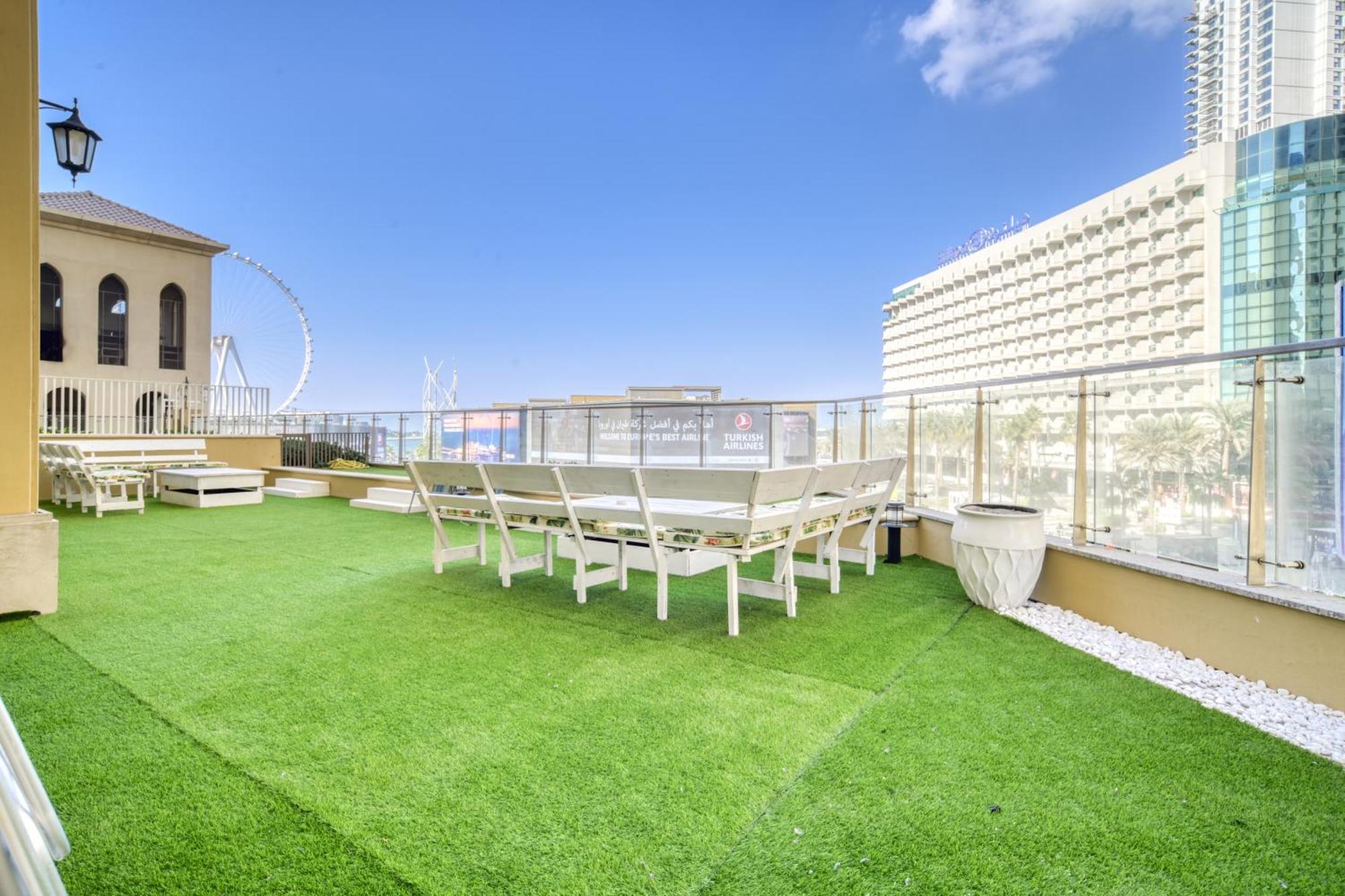 New! Sea View Luxurious 4 Bedroom Duplex 두바이 외부 사진