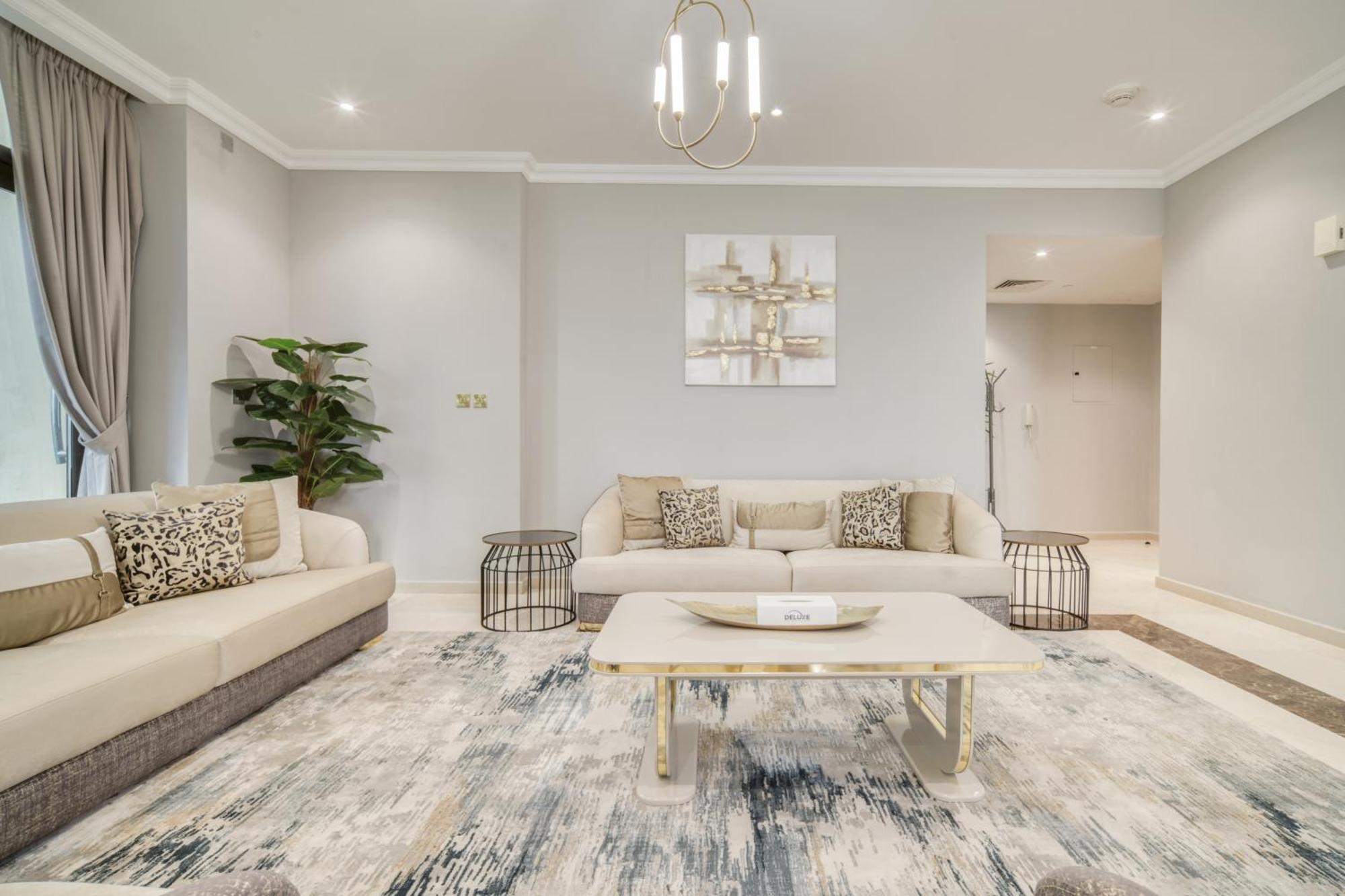 New! Sea View Luxurious 4 Bedroom Duplex 두바이 외부 사진